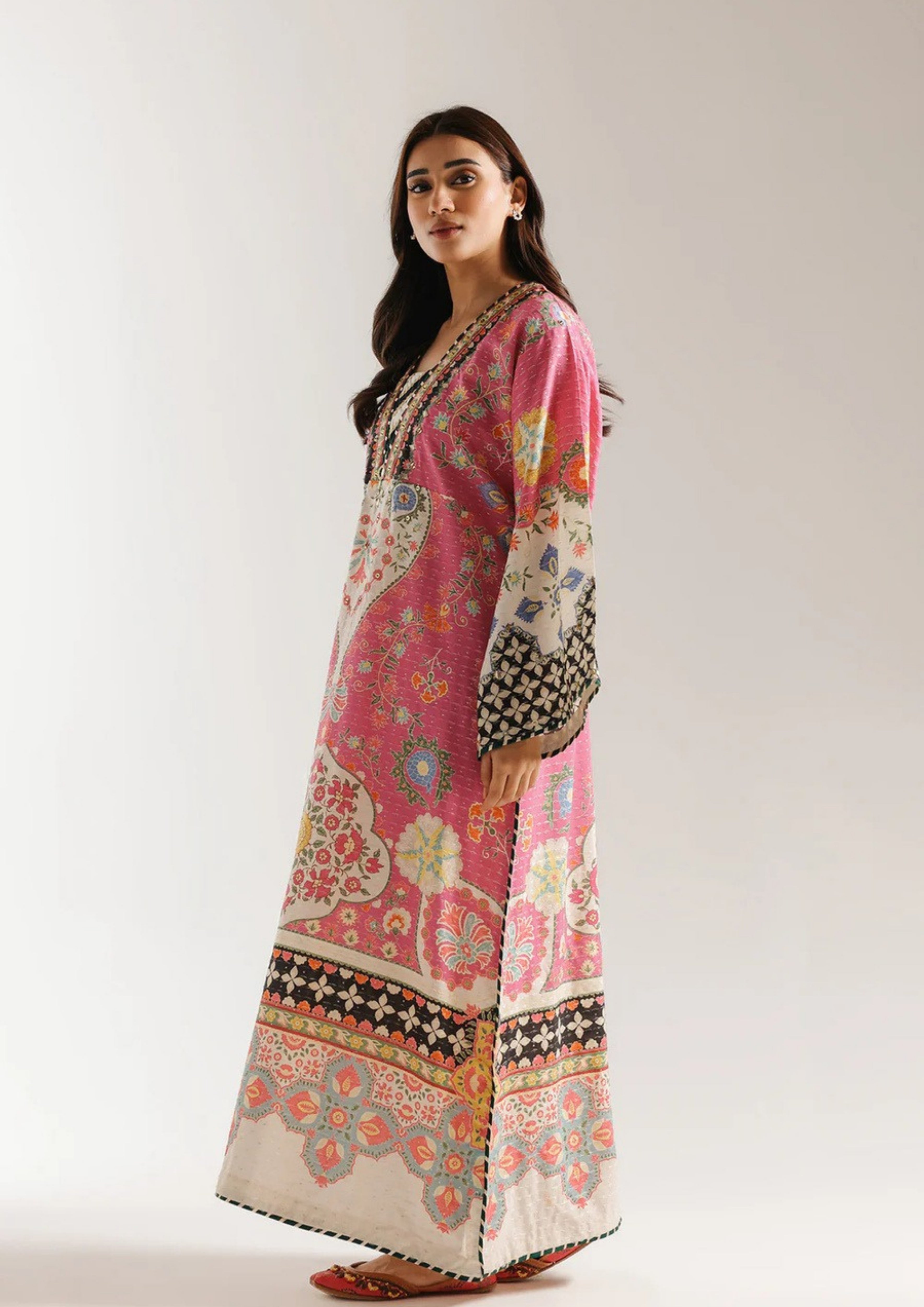 Roshanara: Long Shirt Set