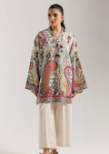 Parizel: 2-Piece Printed Farshi Suit