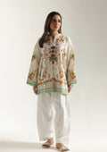Nayab: 2-Piece Printed Farshi Suit