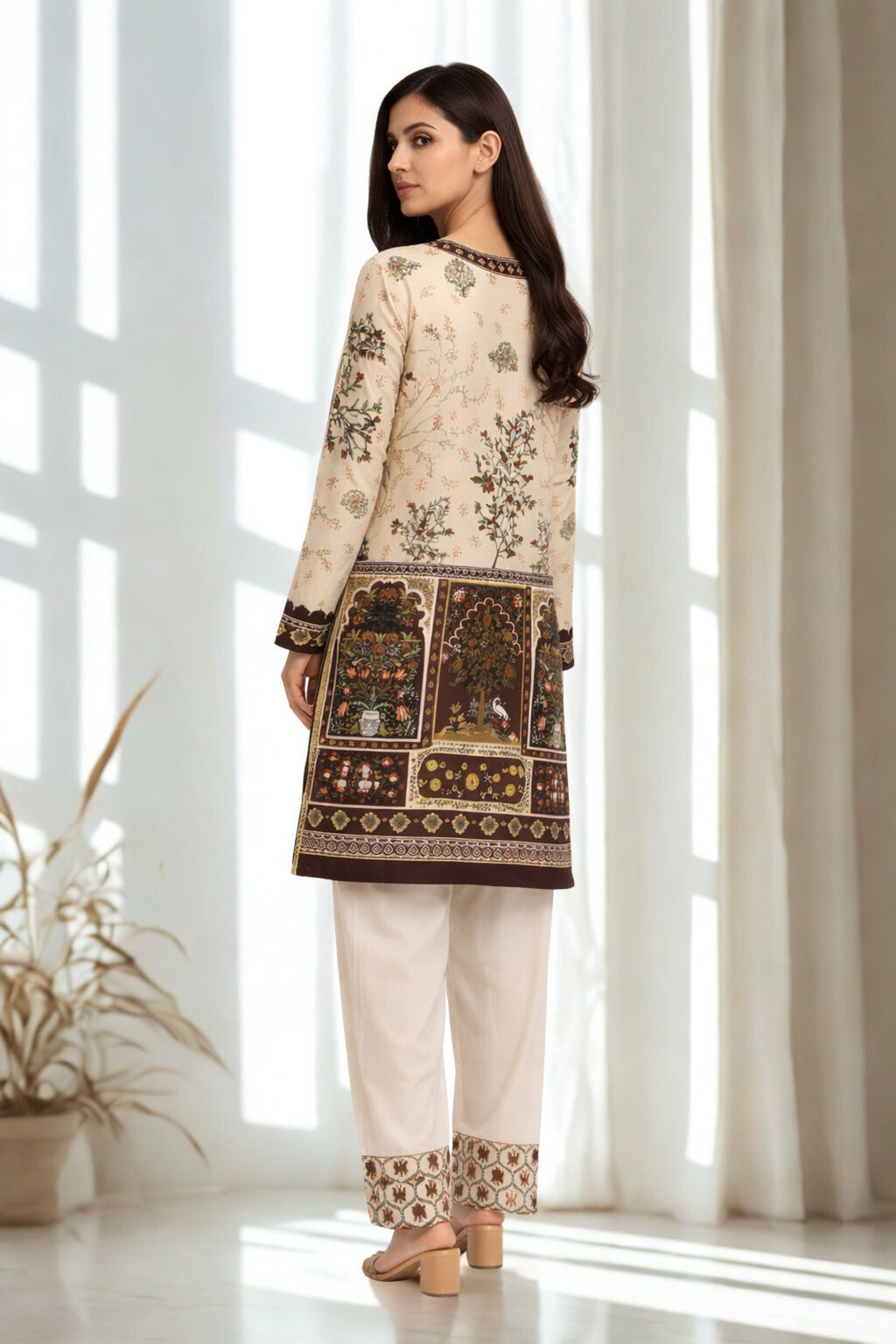 Afreen: 2-Piece Farshi Suit