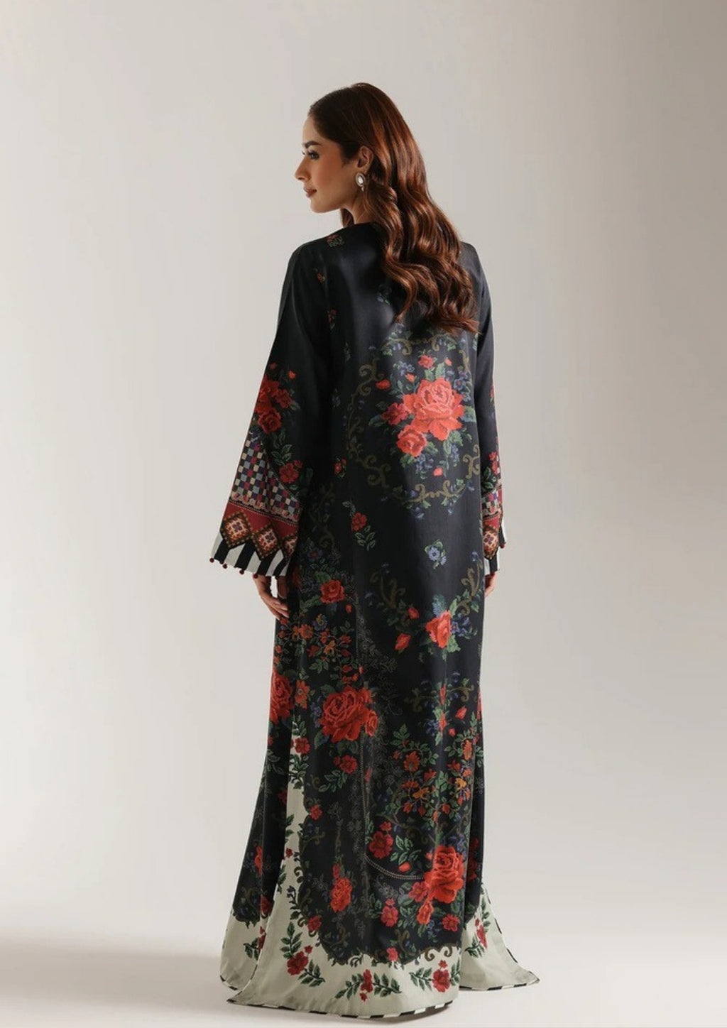 Nigar: 2-Piece Bold Floral Kaftan