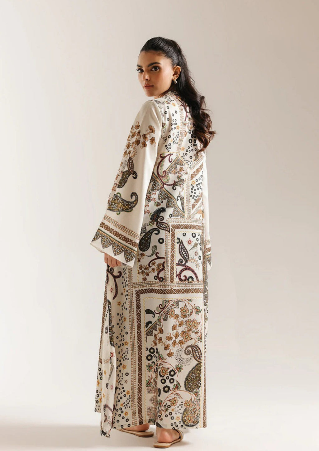 Sahira: 2 Piece Premium Printed Kaftan