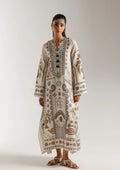 Zahira: 2 Piece Premium Printed Kaftan