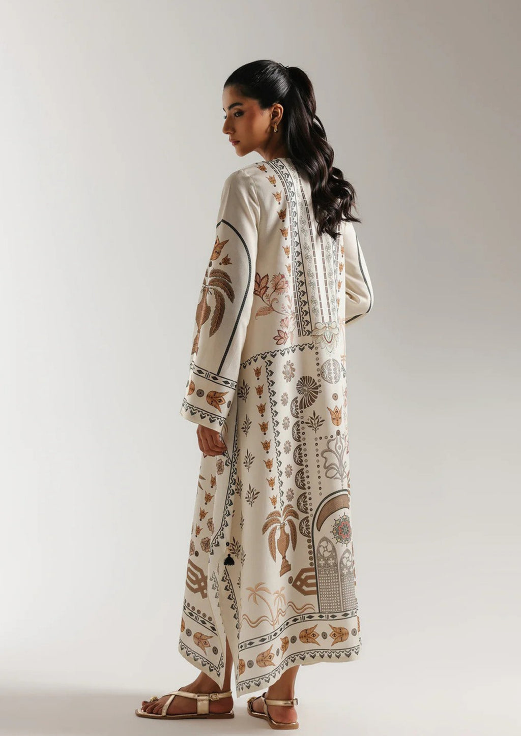 Zahira: 2 Piece Premium Printed Kaftan