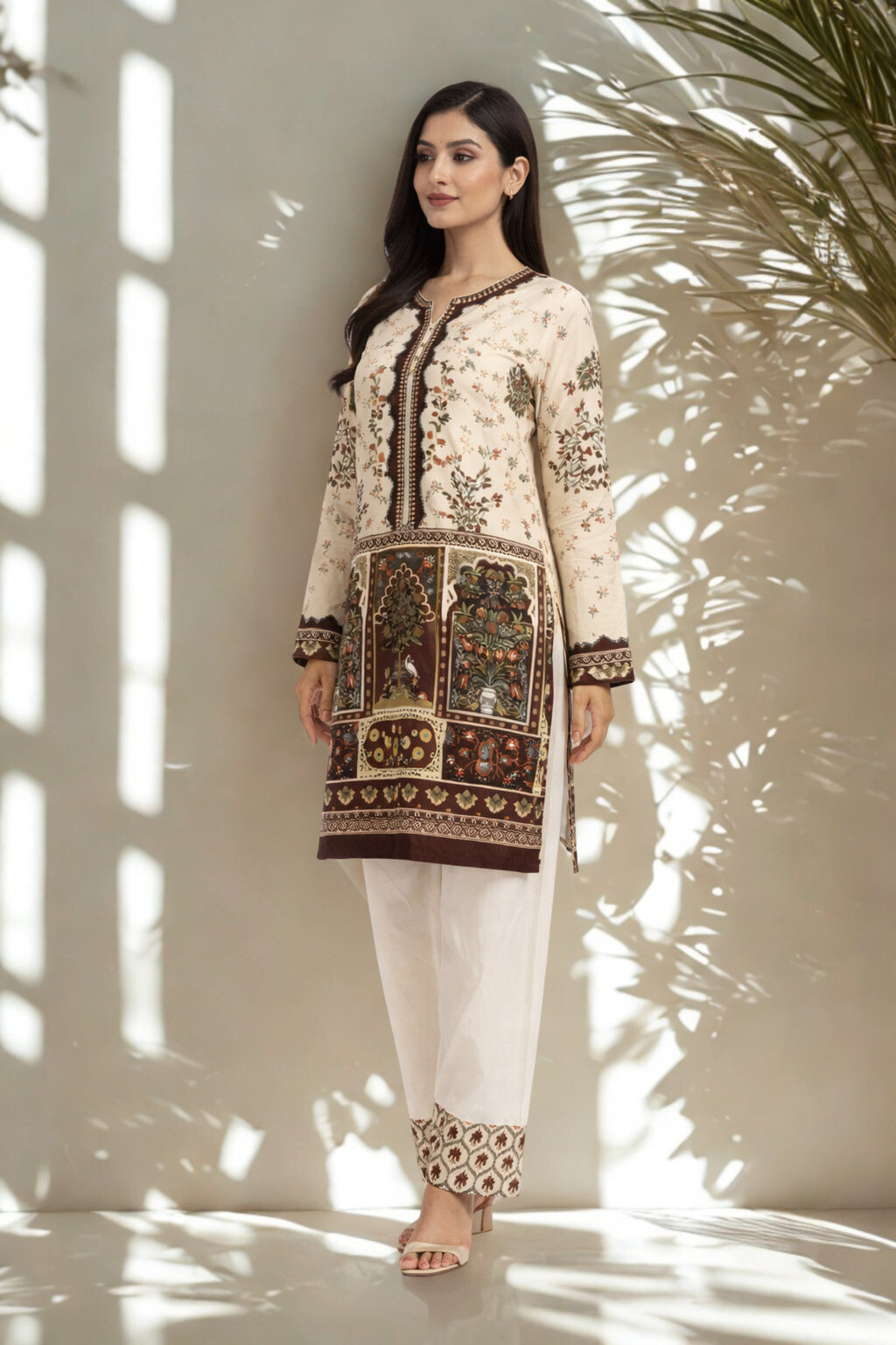 Afreen: 2-Piece Farshi Suit