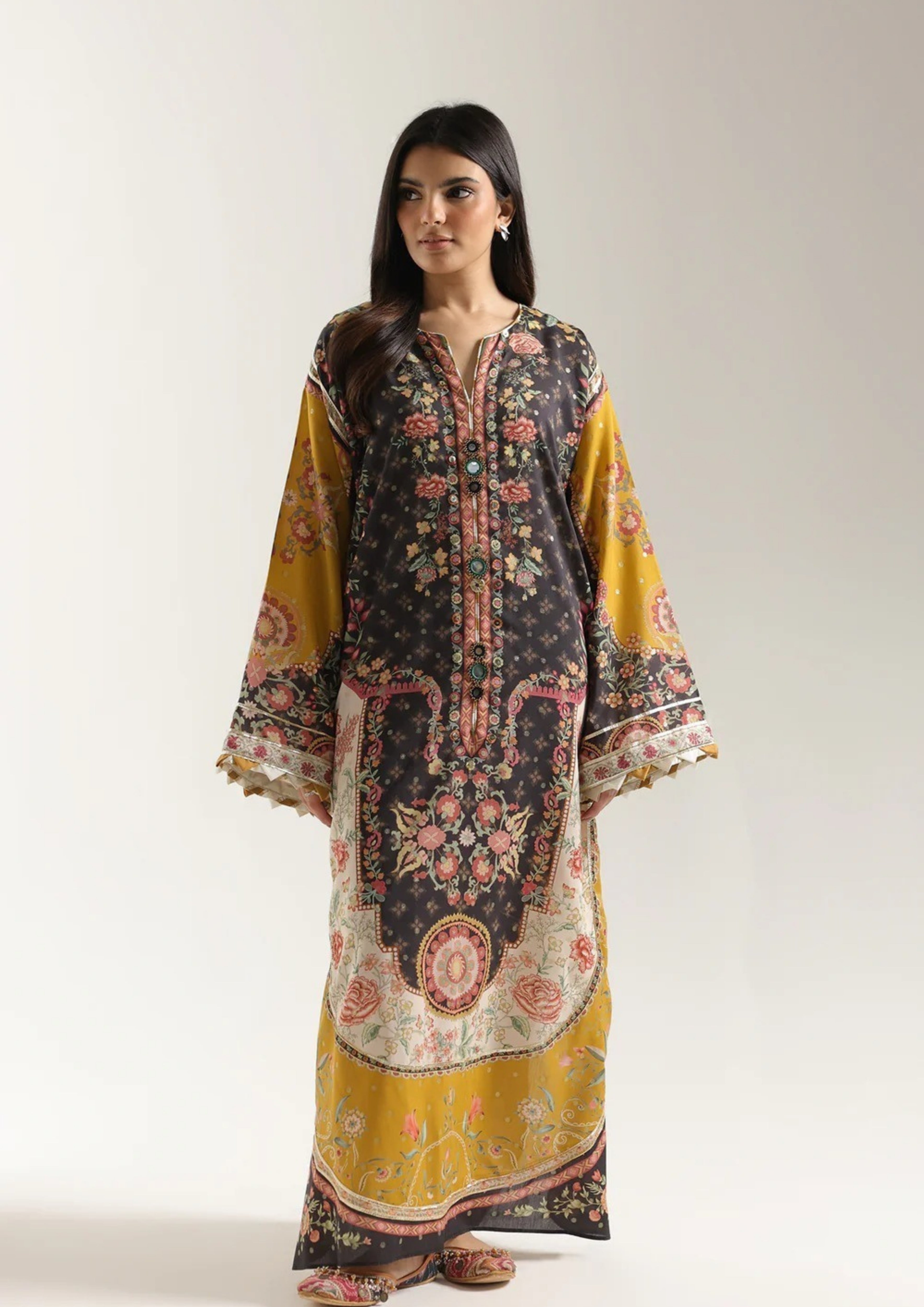 Mehrnaz: 2 Piece Kaftan