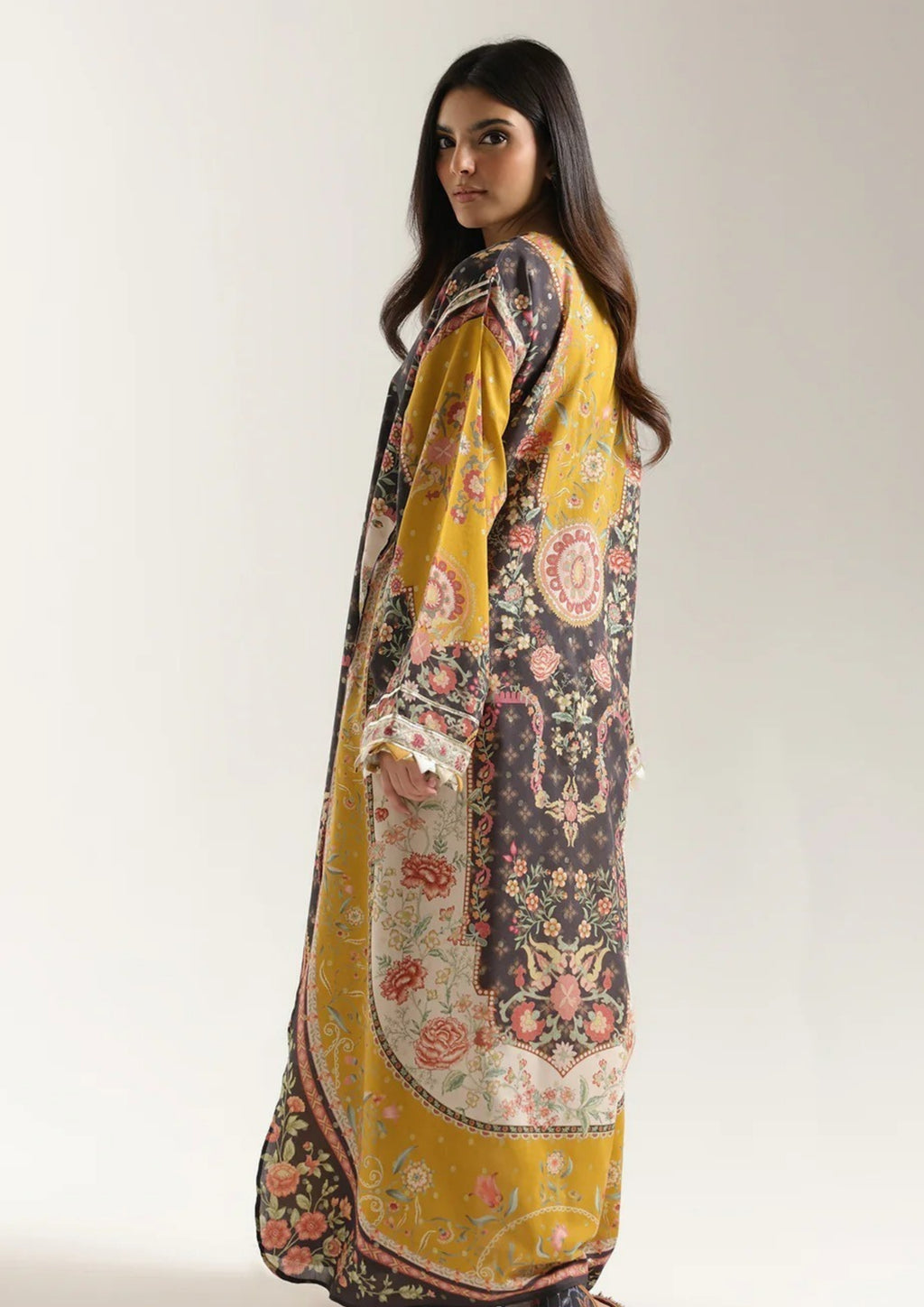 Mehrnaz: 2 Piece Premium Printed Kaftan