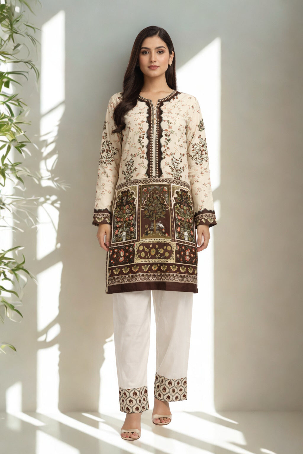 Afreen: 2-Piece Farshi Suit