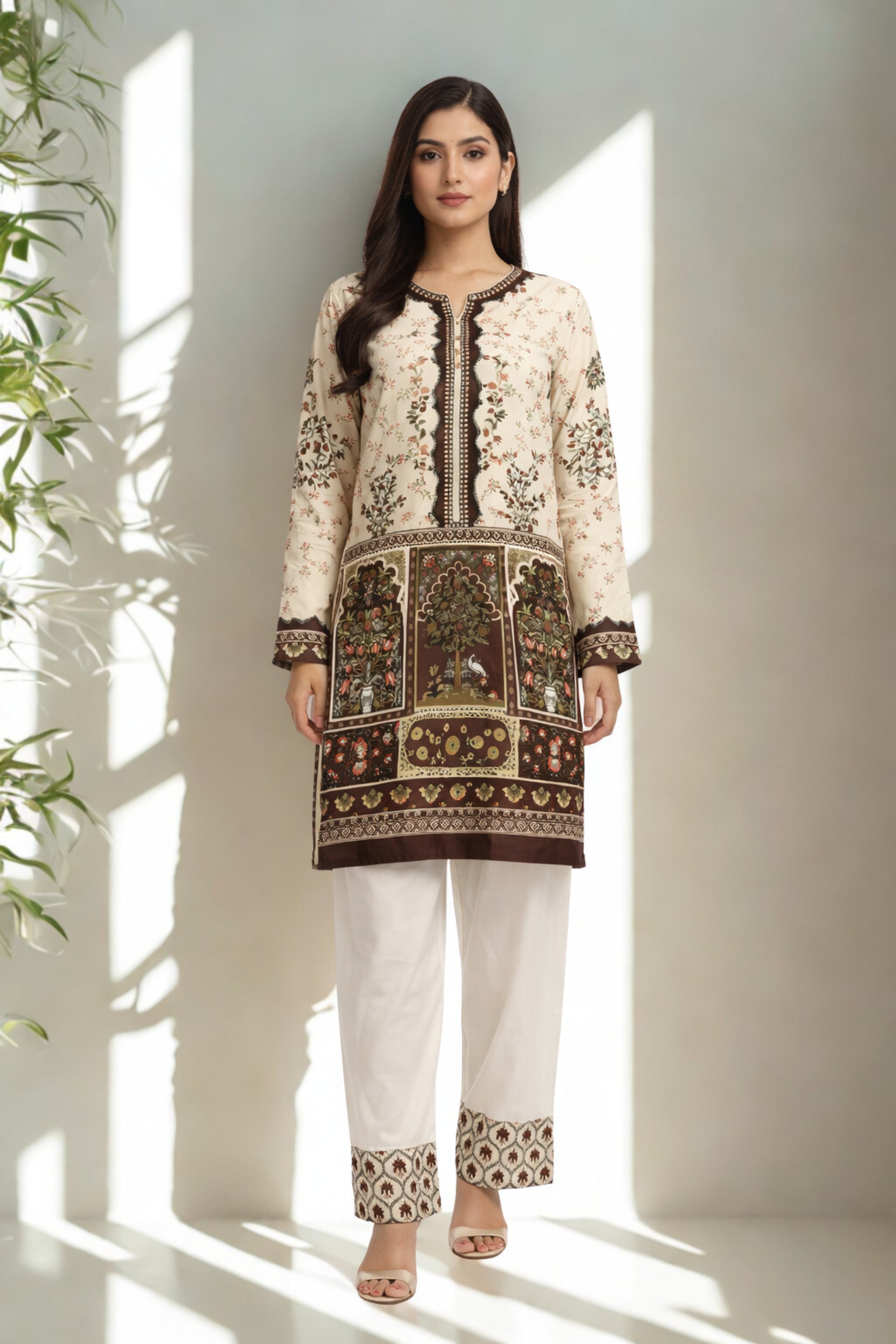 Afreen: 2-Piece Farshi Suit