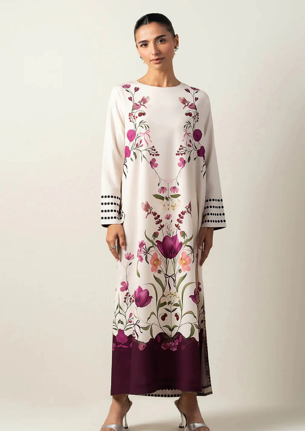 Rangrez: 2-Piece Printed Long Shirt Set