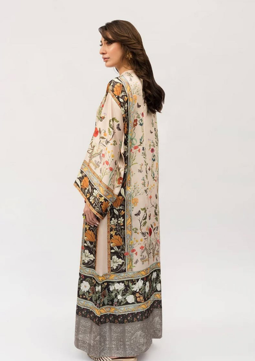Sahar Gul: 2-Piece Printed Long Shirt Set