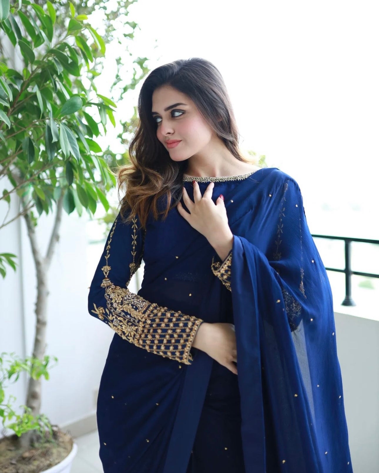 ZCC-06 Pearls Saree