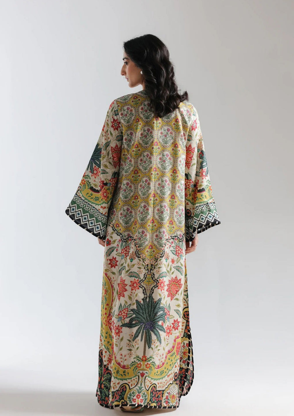 Gulzar: 2-Piece Printed Long Shirt Set