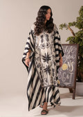 Sia: 2-Piece Tropical Striped Kaftan