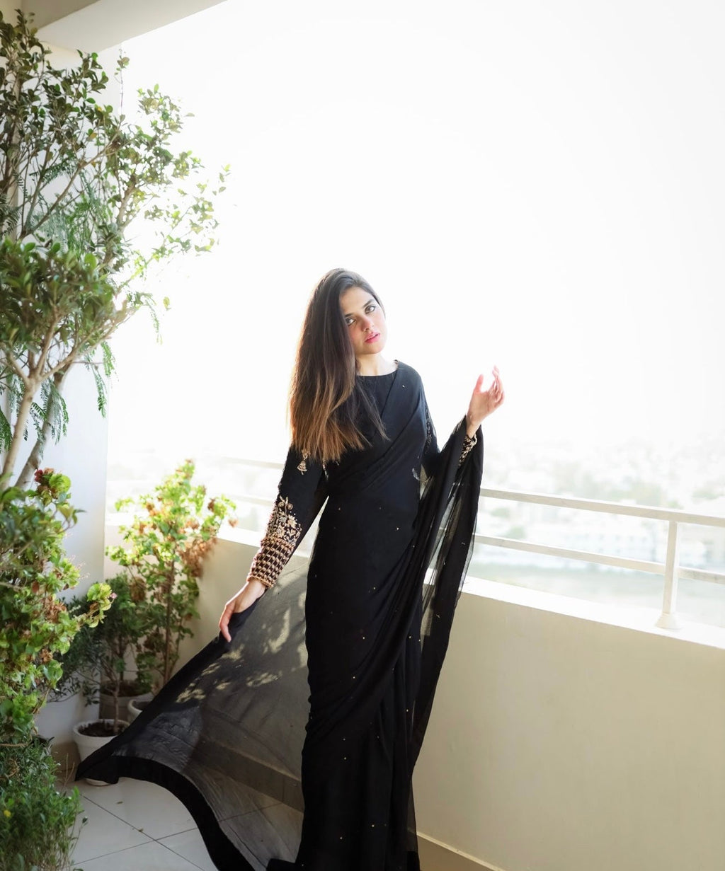 ZCC-06 Pearls Saree