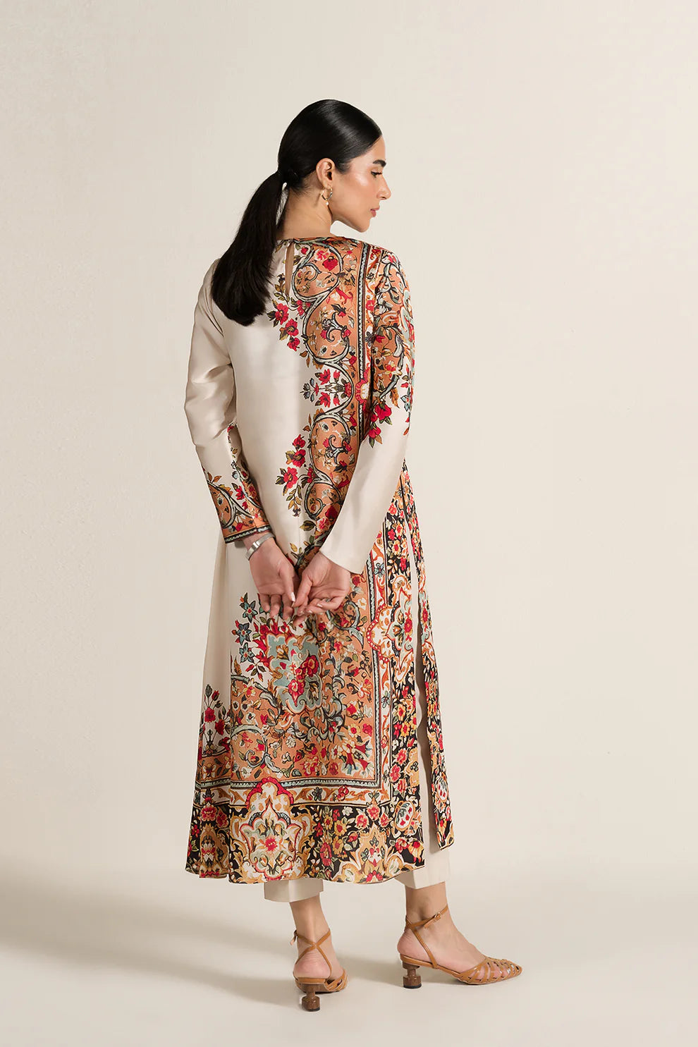 Aks: 2 piece Modern Long Shirt Set